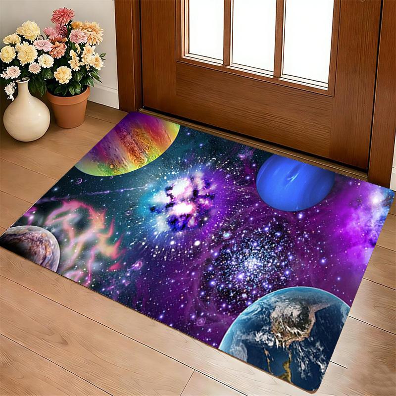 Galaxy Journey Living Room Nonslip Area Rug Soft Carpet For Bedroom Game Playroom Sofa Office Home Decor Doormat Christmas Gift C9302158