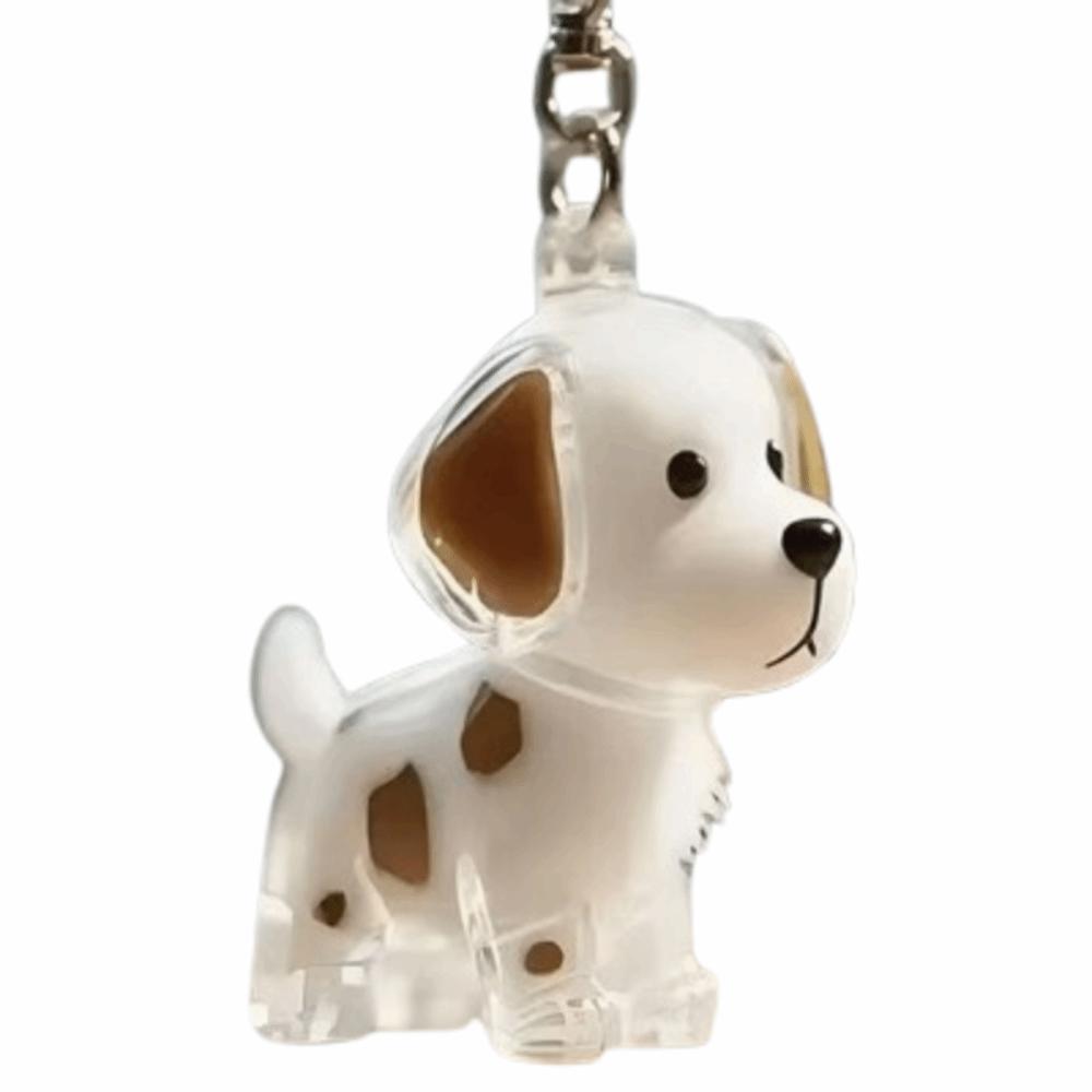 Dog Shape Dog Hair Storage Box Hair Grooming Puppy Pendants Pet Hair Keychain  Jewelry Gift