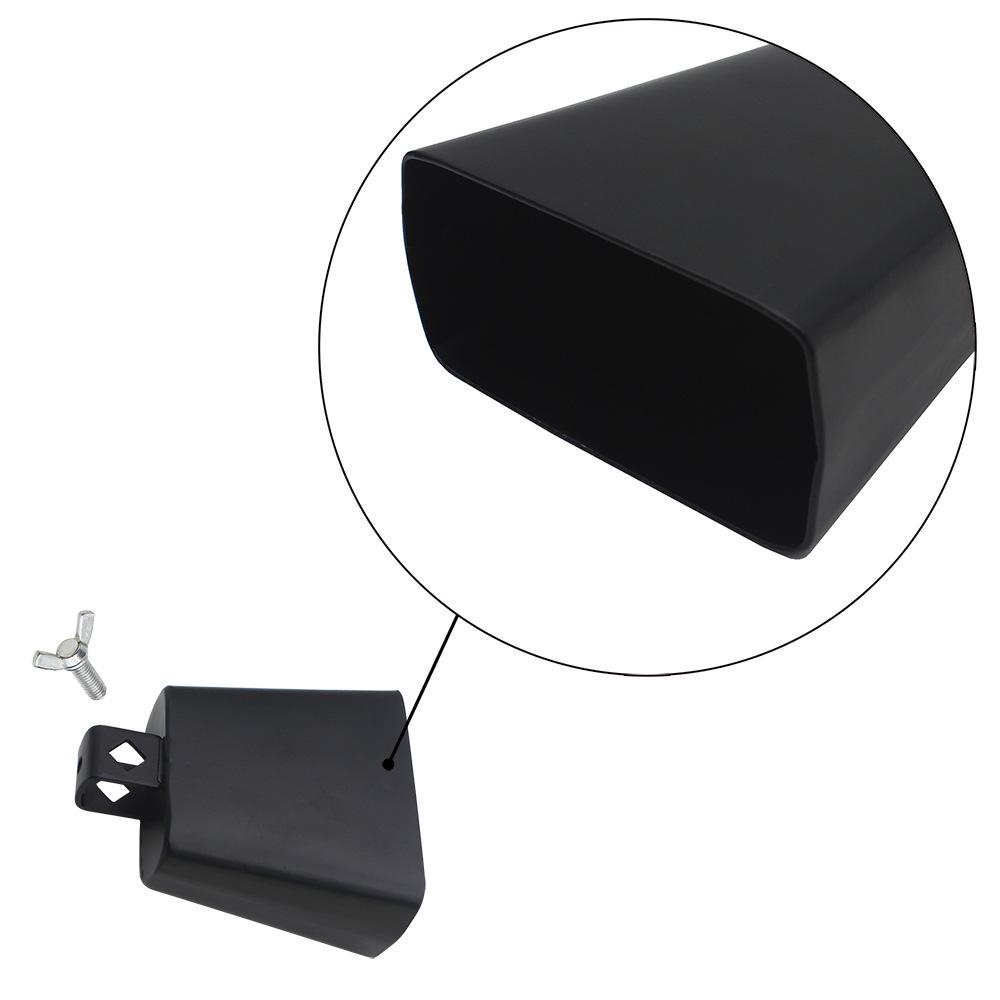 Percussion Metal Cowbell Set - 4" To 8" Drum Kit Accessories