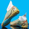 High Ankle Sports Footwear FG/TF Kids Soccer Cleats Football Boots Professional Men's Soccer Shoes Krampon Outdoor Sneakers 2024