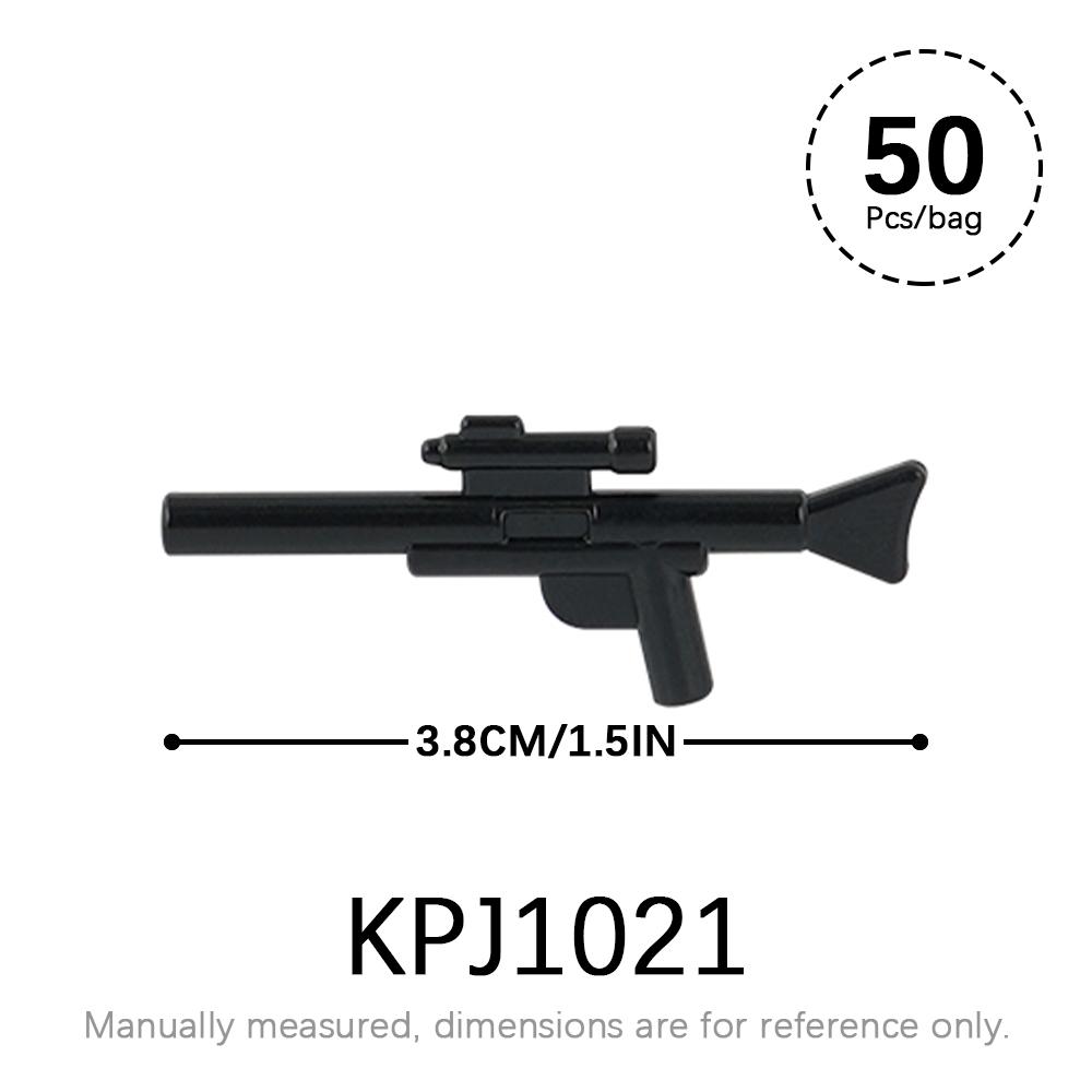 50pcs/lot Military Weapons Set SWAT WW2 Action Figures Parts MOC Bricks Star WW2 Corps Gun Accessories Building Blocks Kids Toys