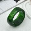 Green Resin Bracelets Irregular Women Bangles New Chunky Bangles  Jewelry