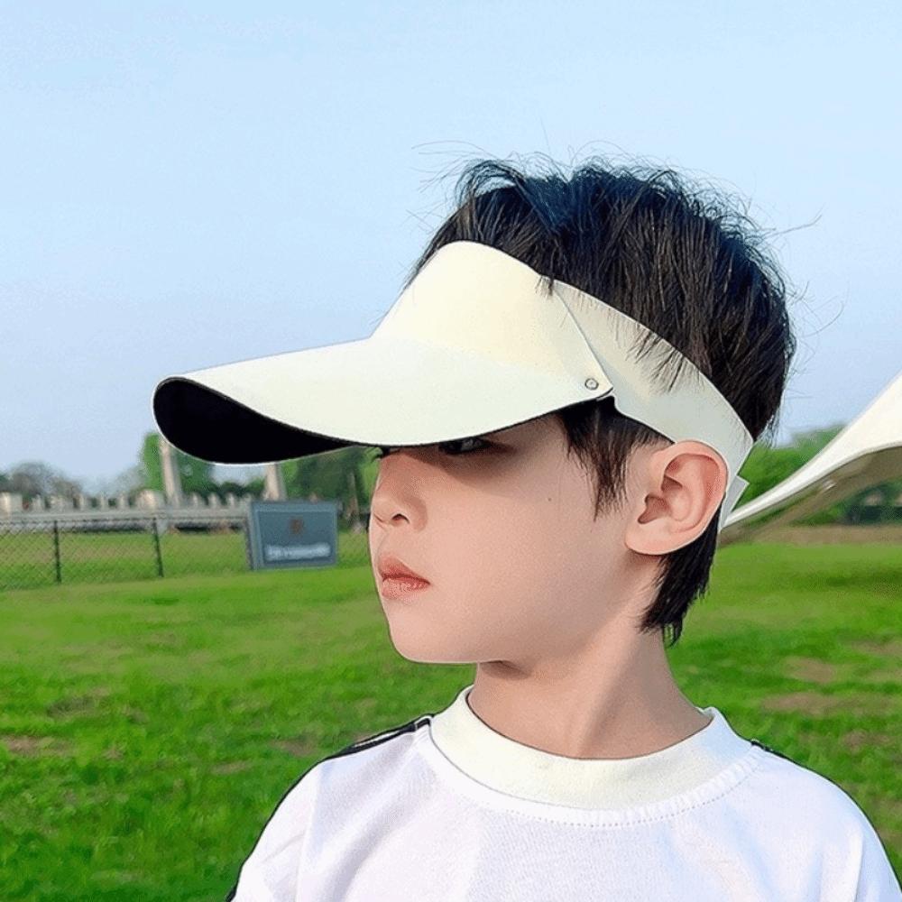 Quick-dry Kids Sunshade Hat Seamless Children's Sunscreen Cap Multicolor Summer Kid Sunhat  Boys