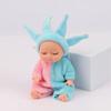 1pc Mini Reborn Doll Kit Toy Simulation Reborn Baby Princess Cute Sleeping Dolls Toy with Clothes Accessories Bebés Reborns