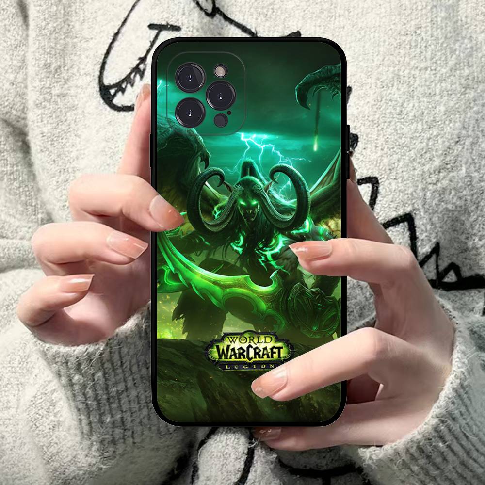 Game World Of W-Warcraftes Phone Case For IPhone 17 16 15 14 11 12 13 Mini Pro XS Max Plus Funda Shell