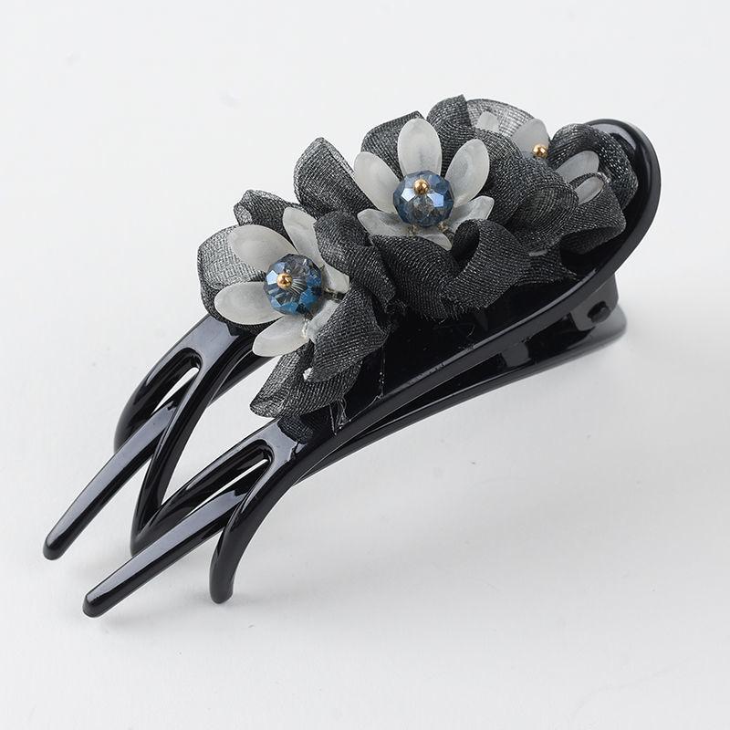 Korean Silk Flower Duckbill Hair Clip for Styling