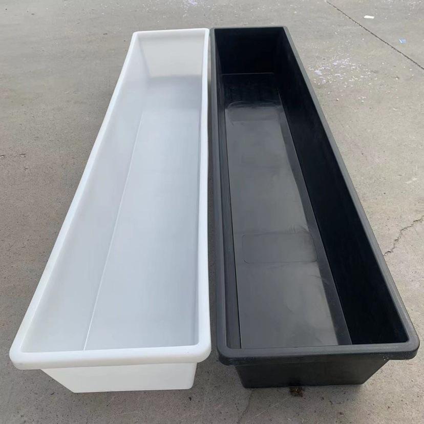 Multi-Purpose Flat-Bottomed Large Capacity Trough for Feeding Livestock, Fish, Turtles, or Planting Vegetables and Flowers
