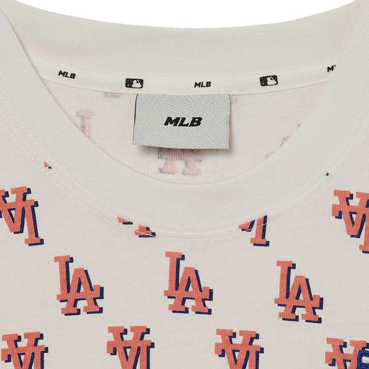 New MLB Los Angeles Dodgers T Shirt Women's Cream 3FTSM0433-07CRS