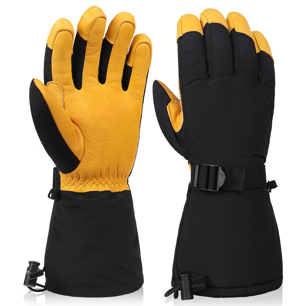 

Лыжи Сноубординг 3M Защита от холода Одежда для игры в размере M XL [OZERO] Перчатки, Перчатки, Коровья кожа, Утеплитель, Сноубординг, Защита, Водонепроницаемый, Толстый,