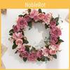 Peony Colors Fall Silk Flower Garland For Festive Wall And Decorations Door