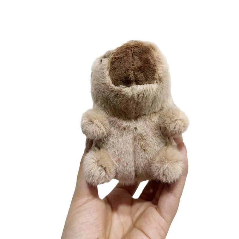 Adorable Capybara Plush Keychain Cute Bag Charm Stuffed Animal Toy Gift