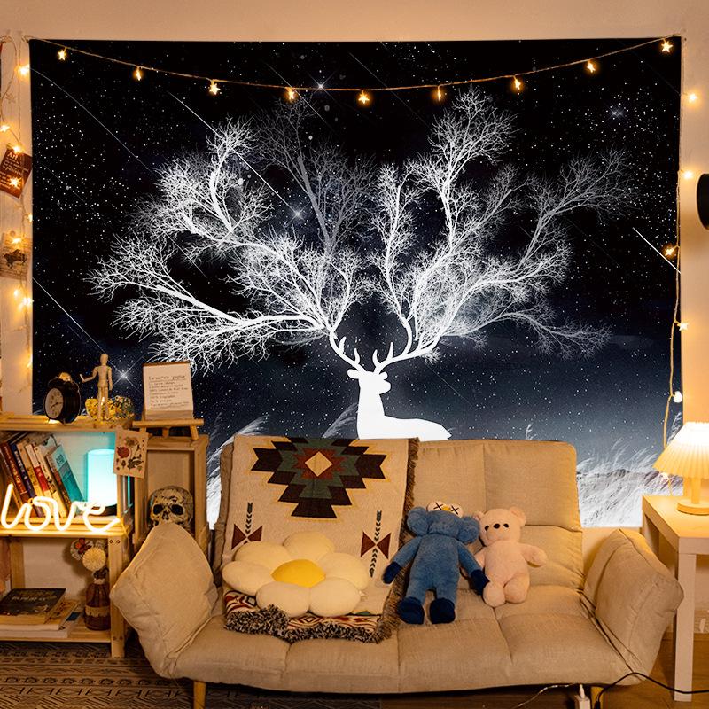 INS Style Bedroom & Dormitory Wall Hanging Cloth – Canvas Poster Decor