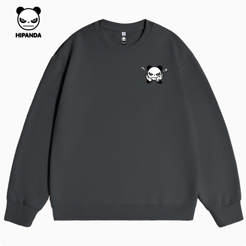 Hello Hipanda, Panda basic hoodie, New Year's fashion brand couple outfit pullover