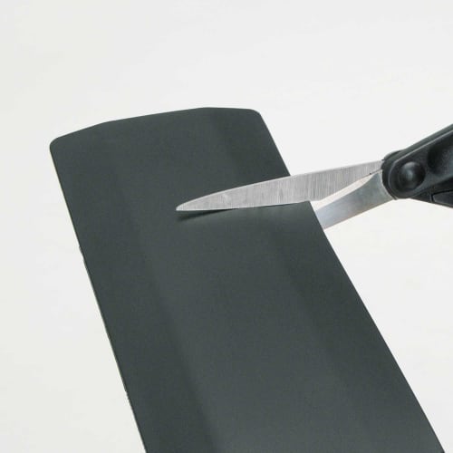 BONFORM Car Mat Seat Rail Cover Minivan 2 Pieces Free Cut Easy Installation Free Cut 75x3x9cm Black 6190-02