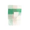 Autumn and winter new style warm pull hair color grid scarf fashionable versatile outer