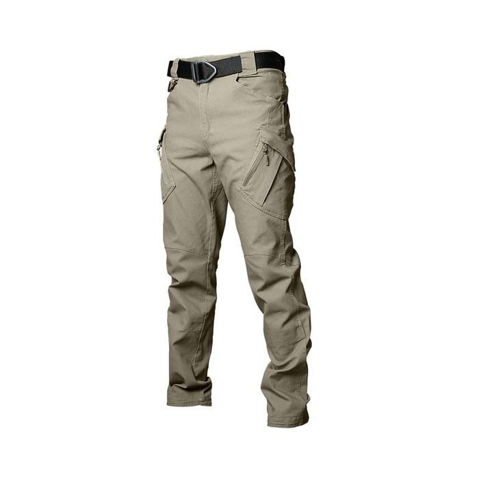 [Artcons] Combat Pants Cargo Pants Men s Tactical Long Pants Military Pants Outdoor Hiking Work Pants Khaki S