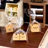 5 PCS Cute Dollhouse Miniature Kitchen Food Toy Bagged Toast Bread Model Home Decor Kid Play Toy Micro Landscape Ornaments Gifts