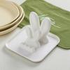 Pot Lid Organizer, with Drain Tray Double-Layer Card Slot, Cute Bunny Ears Shape Organizer, for Kitchen Pot Lids And Spatulas