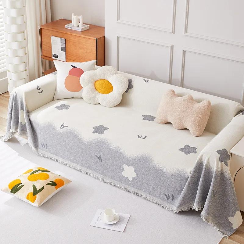 

Ткань для покрытия дивана, полностью обернутая синельной жаккардовой пряжей, тканая, мягкая, удобная, мягкая, износостойкая, двусторонняя, пригодна для использования. 180x130cm1pcs серый