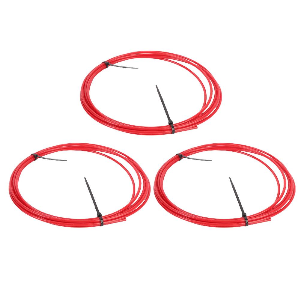 3PCS 1 4 Inch Copper Pipe Bending Strips PE Plastic Tube Bending Tool for Air Conditioning Repair 4 Meter