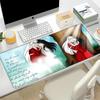 Anime Inuyasha Mousepad HD Printing Computer Gamers Locking Edge Non-slip Mouse Pad XXL90x40cm Keyboard PC Desk Pad