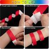 1200 Pcs Plastic Paper Wristbands for Events Neon Color Wrist Bands Concert Identification Wristbands Paper Bracelets Wristbands Party Hand Bands