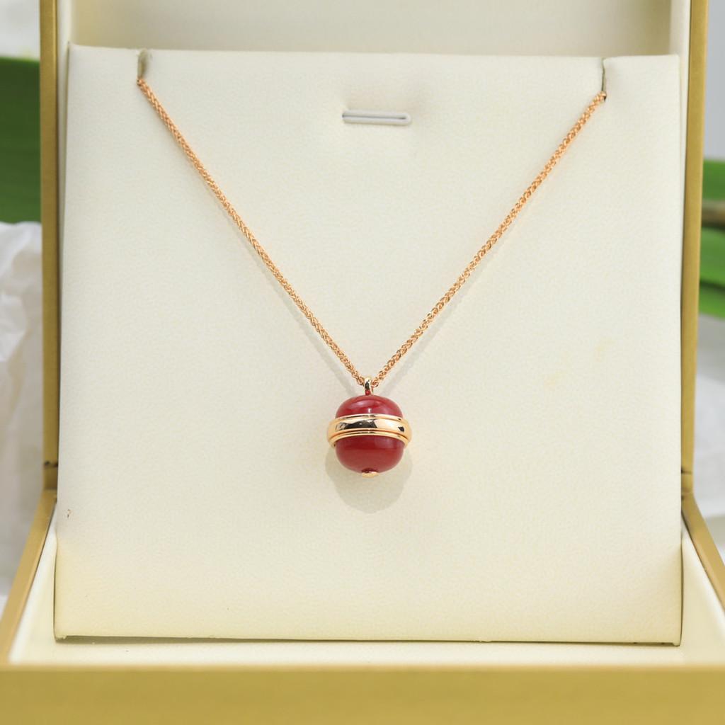 Collana con ciondolo a sfera rotante 3D da indossare tutti i giorni, gioiello di alta qualità, regalo per la fidanzata, outfit quotidiani