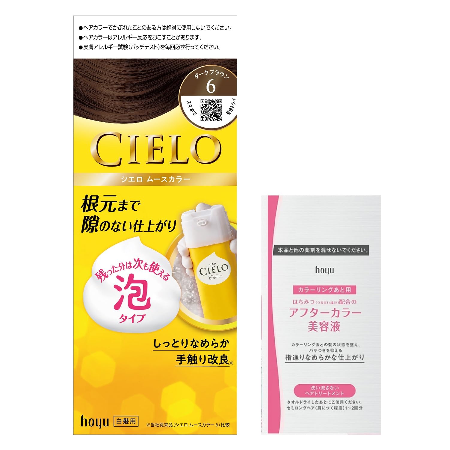 

Hoyu Cielo Mousse Color 6 Hair (Gray Dye) (Quasi-drug)