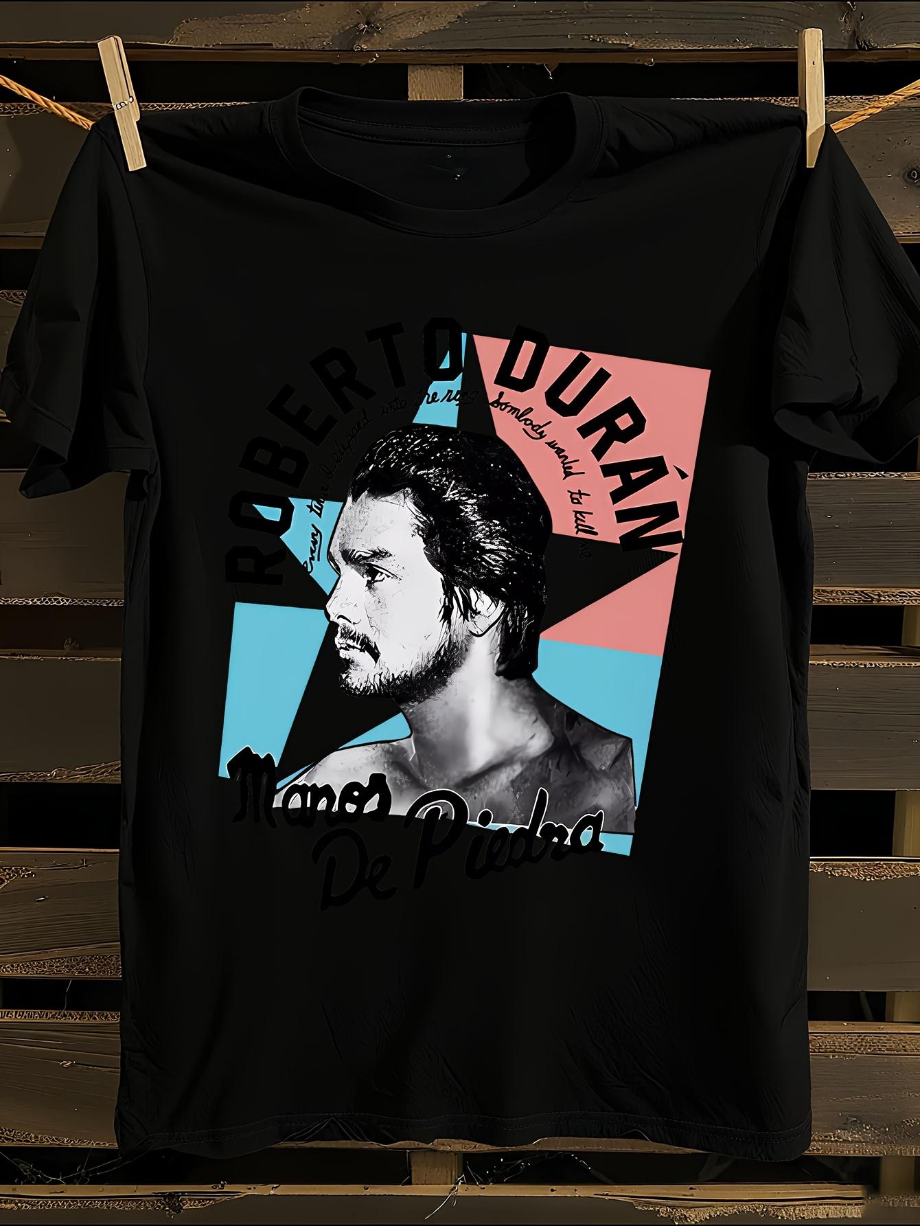 Roberto Duran Manos De Piedra Boxing Graphic T-shirt XXXXL