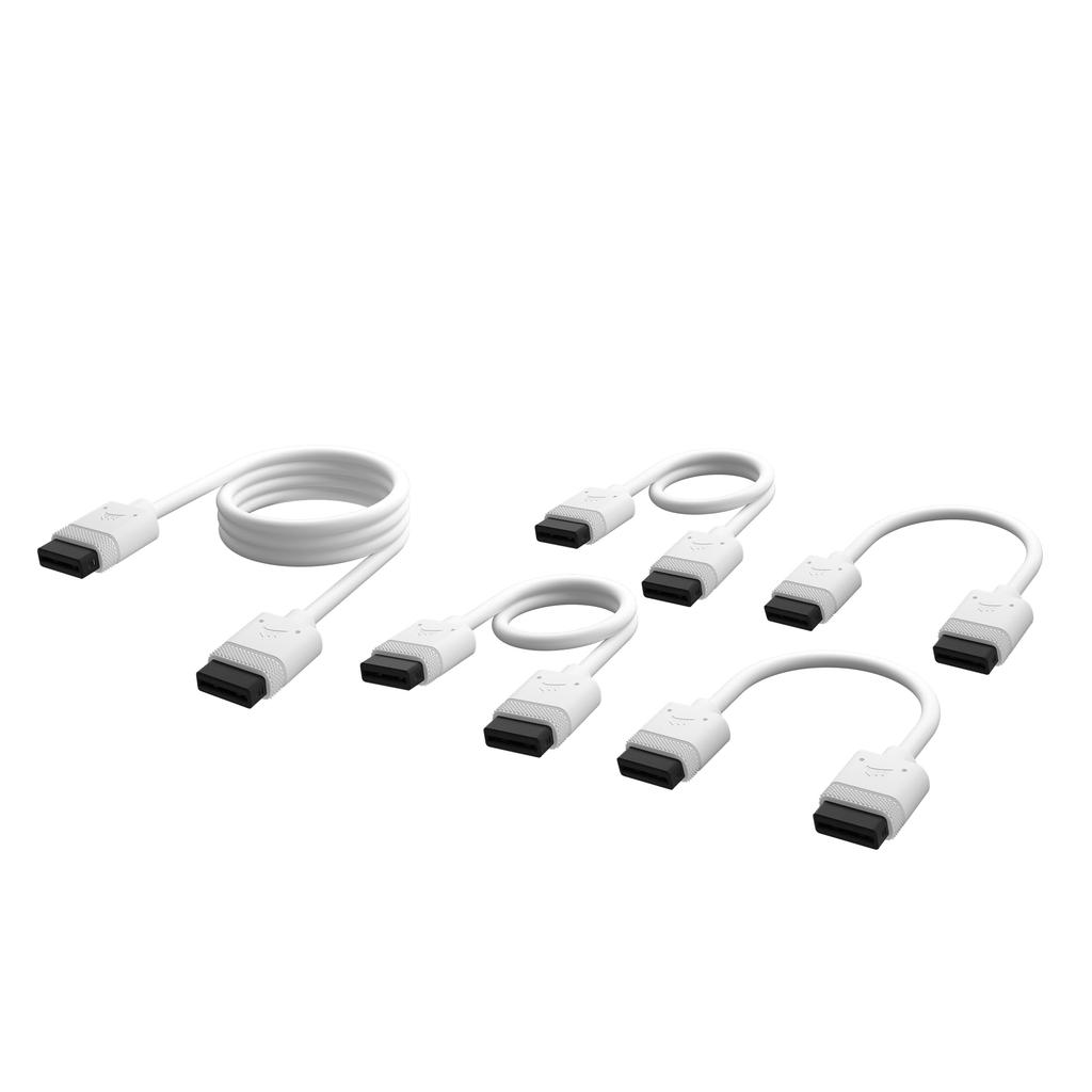 CORSAIR iCUE LINK Cable Kit Connector White [Straight Included] CL-9011126-WW