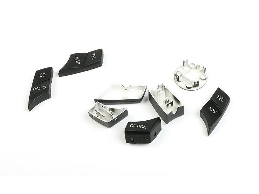 Compatible with BMW E Platform Central Control Multimedia Buttons for Older 3 Series, 5 Series, X5, X6, E90, E70 iDrive Controllers.