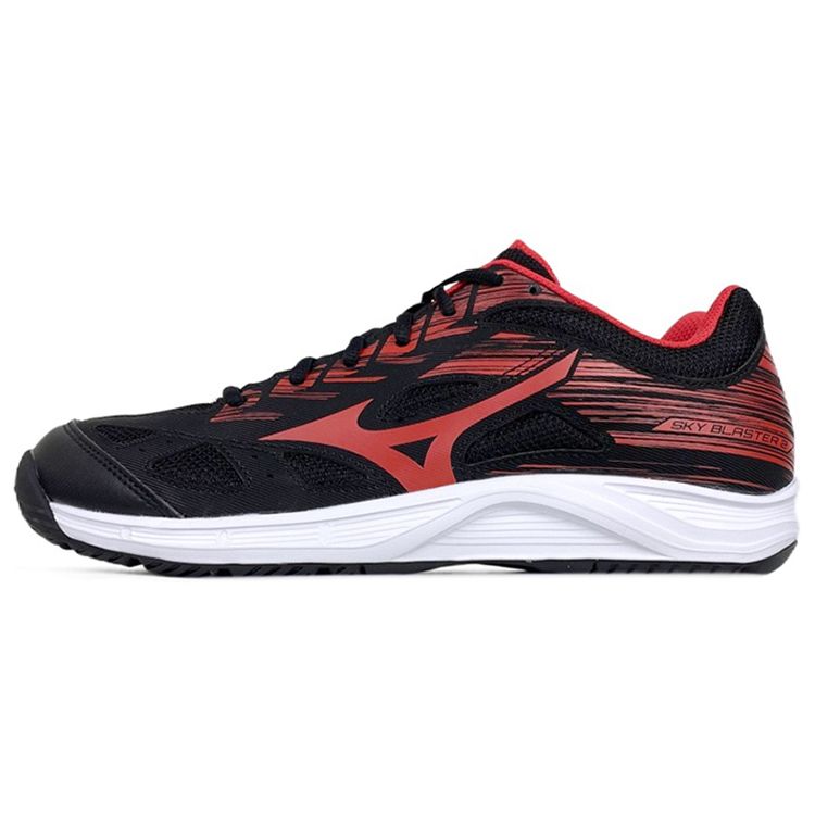 Mizuno Sky Blaster 2 Low Top Comfortable Durable Badminton Shoes Unisex Shoes Black 71GA204596