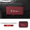 Self Adhesive Car Side Door Storage Pocket Sticky Organizer Bag For Alfa Romeo Giulietta GT 159 147 156 Mito Brera Giulia Spider kjn456