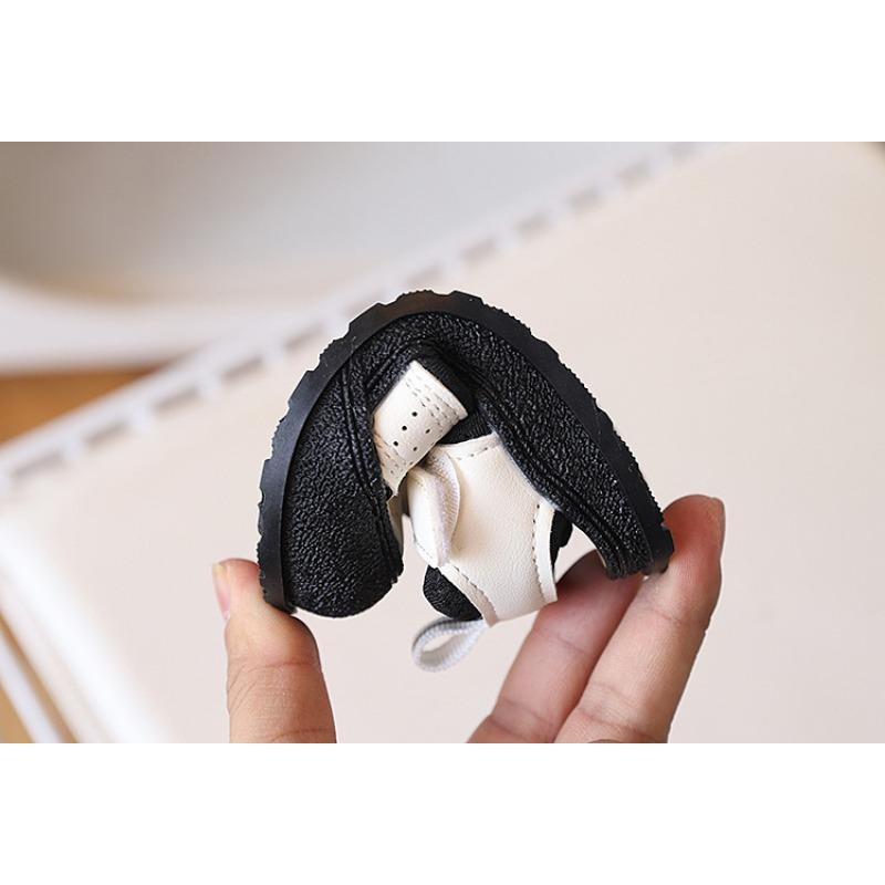 Baby Anti Collision Closed Toe Sandals With Magic Tape