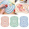 Nice Plastic Chopping Board Non-slip Frosted Kitchen Cutting Board Kitchen Tool