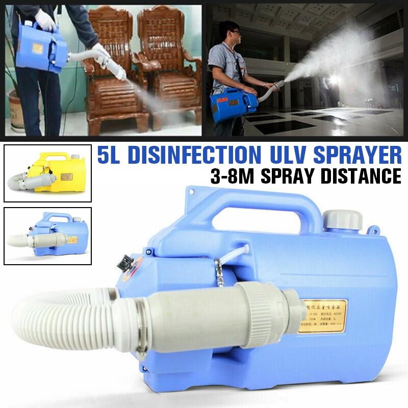 Sprayer Mosquito Killer Disinfection Machine Insecticide Atomizer Fight Drugs Electric ULV Fogger Intelligent Ultra Capacity 5L