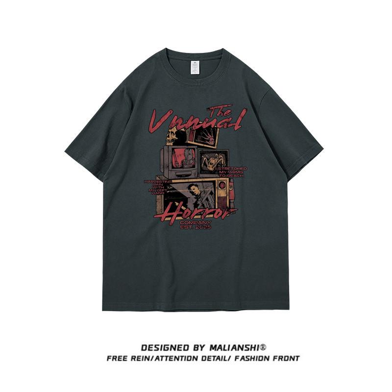 Women's Black Plus Size Short Sleeve T-shirt - Loose Summer Style, Half Sleeve, Trendy American High Street Fashion.