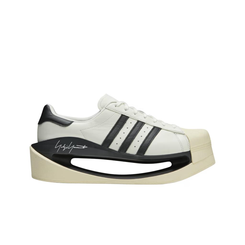 Y-3 Gendo Superstar Off White Black Easy Yellow