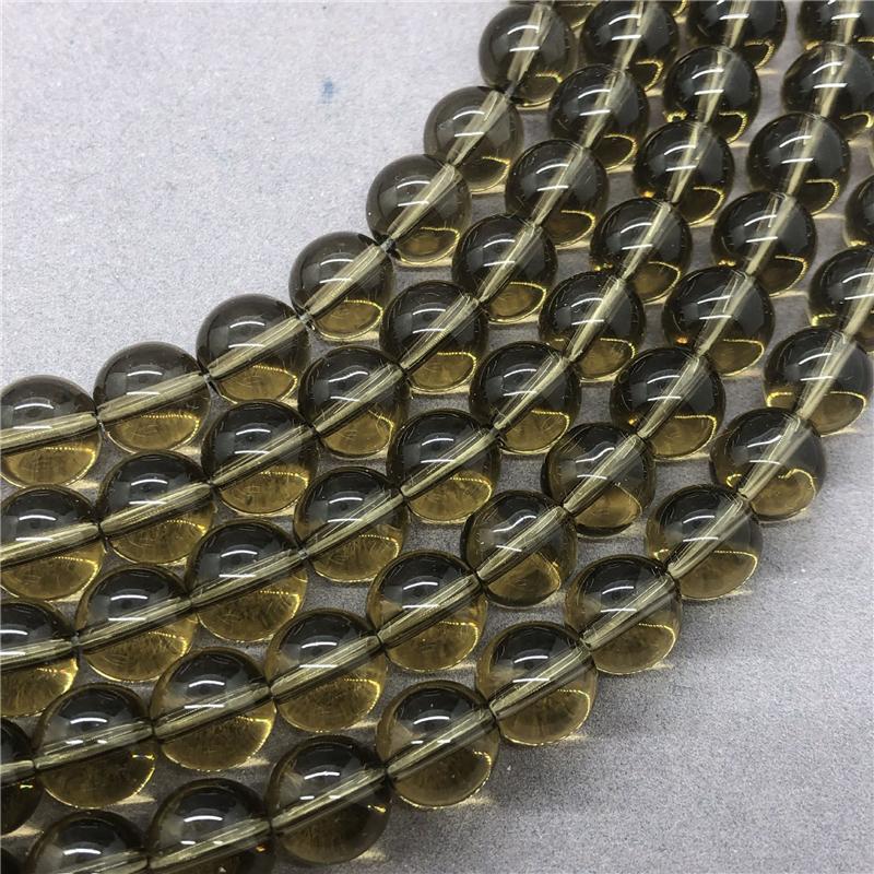 Braune Imitation Kristallperlen DIY Armband Halskette Schmuck Lose Perlen