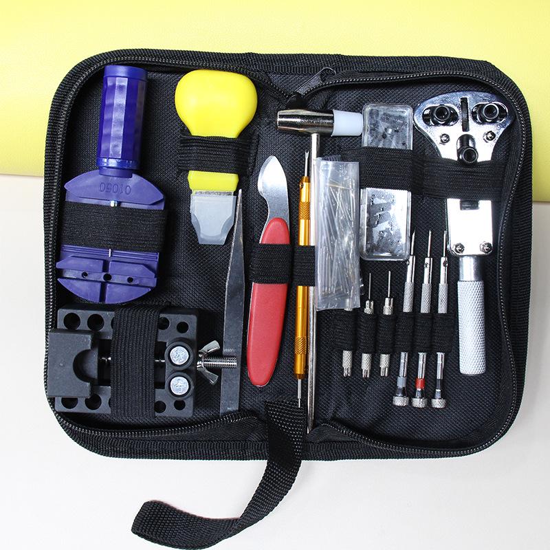 149-Piece Watch Repair & Disassembly Tool Set with Opener in Handy Tool Bag