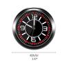 Universal Pocket Stick-On Clock Car Dashboard Clock Quartz Luminous Clock