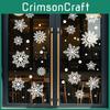 Stickers Christmas Window Set With Snowflake Design For Festive Decoration