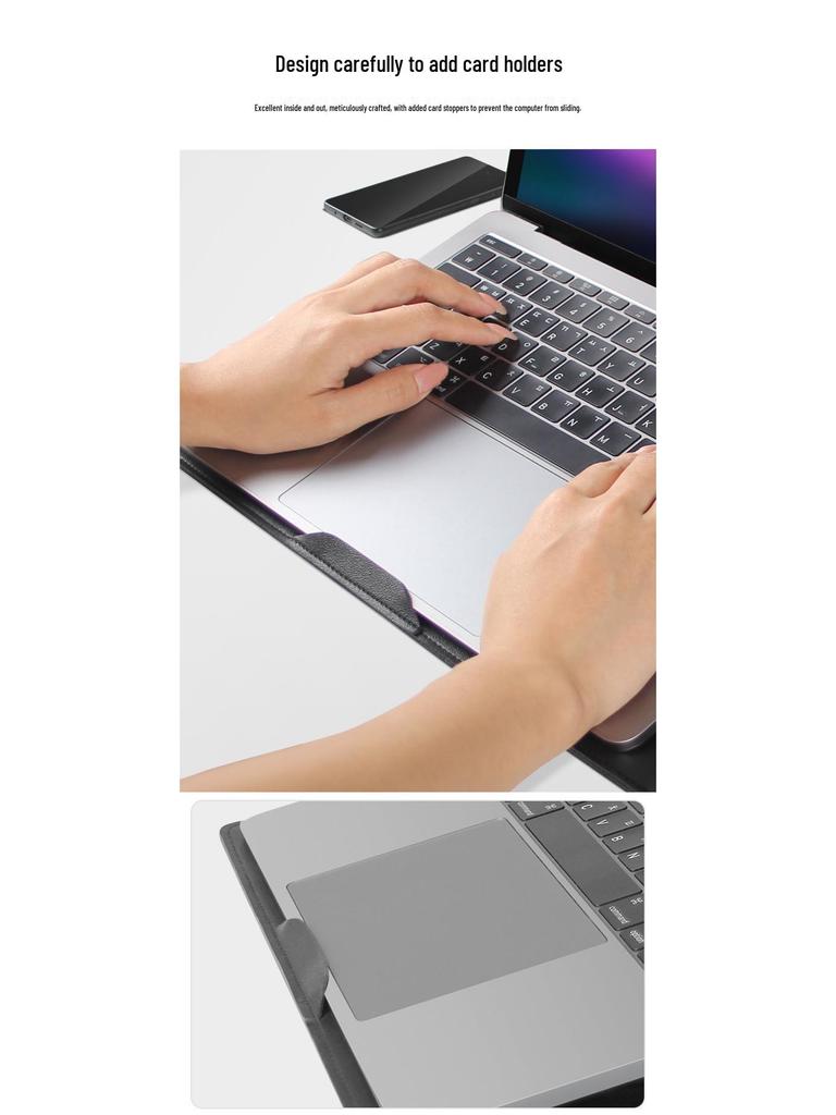 14" Apple/Huawei Waterproof Laptop Sleeve with Adjustable Stand