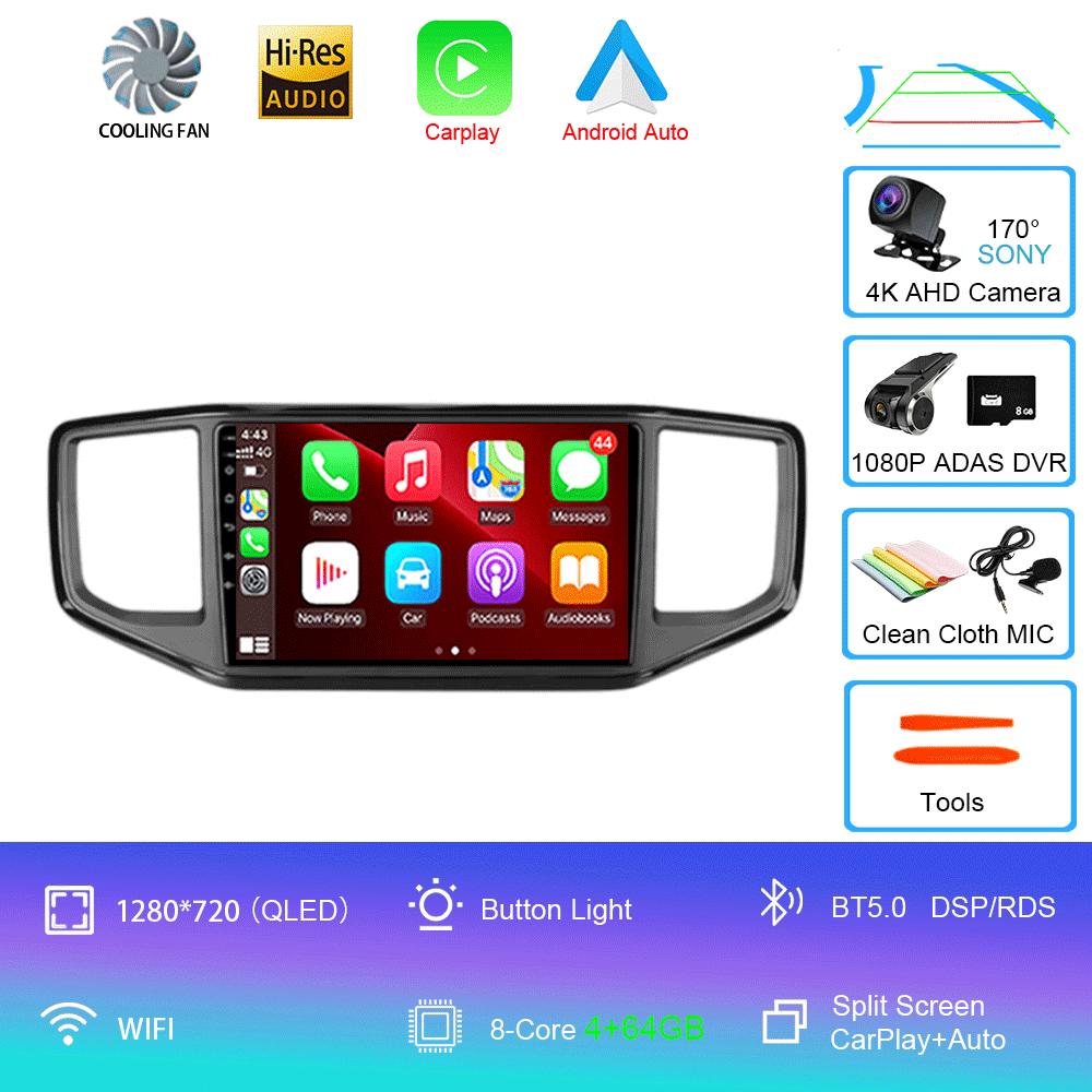 Android 14 video Player Car Stereo Radio For Volkswagen Amarok 1 2016 - 2020 Navigation Wireless Carplay Auto Multimedia 4G Wifi