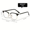 Fashionable Pochromic Glasses Retro Square frame for Men and Women Anti-blue Light