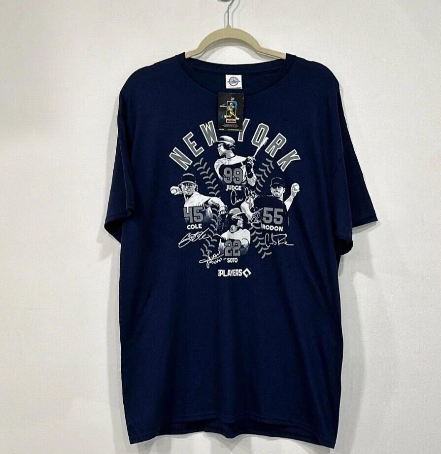 НОВИНКА!!! 2025 New York Yankees КОМАНДА Футболка с принтом Унисекс XXXXL