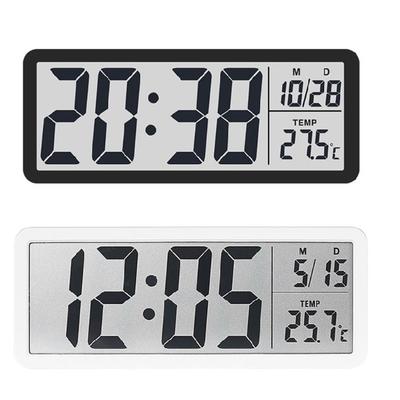 LCD Electronic Clock with Easy To Read Temperature Display Suitable for Modern Lifestyle Easily Setting Clock Decors