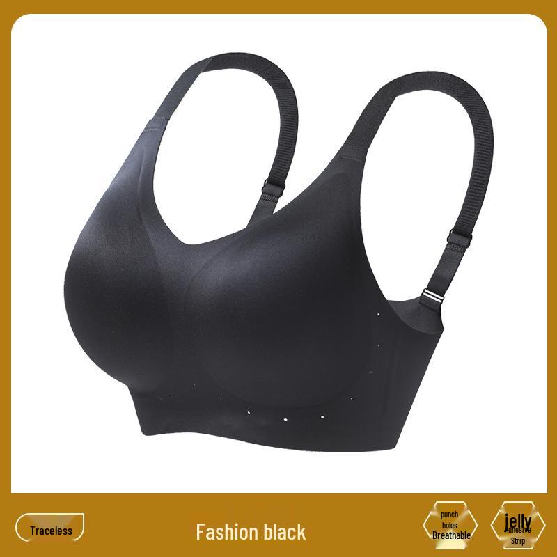 Soft Support Seamless Anti-Slip Wire-Free Bra for Women with Large Bust - Minimizes Appearance, High Elasticity, Lightweight, Breathable.