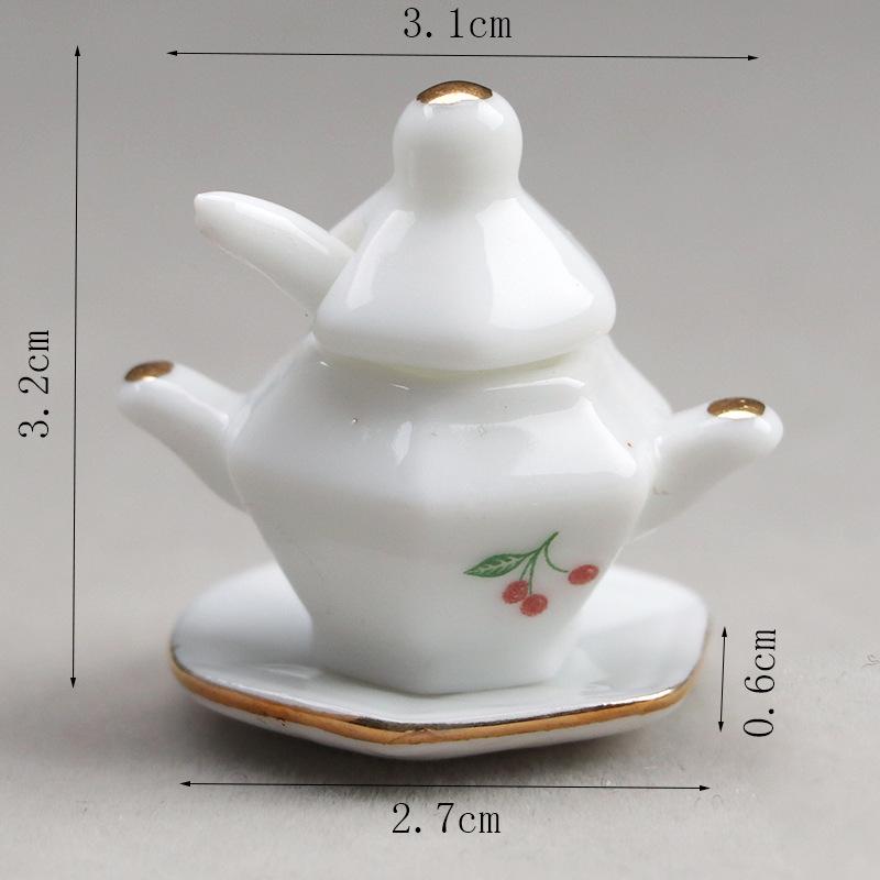 Miniature Dollhouse Ceramic Model Ornaments