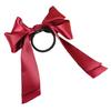 Sweet Women Fashion Satin Ribbon Bow Hair Band Rope Scrunchie Ponytail Holder
